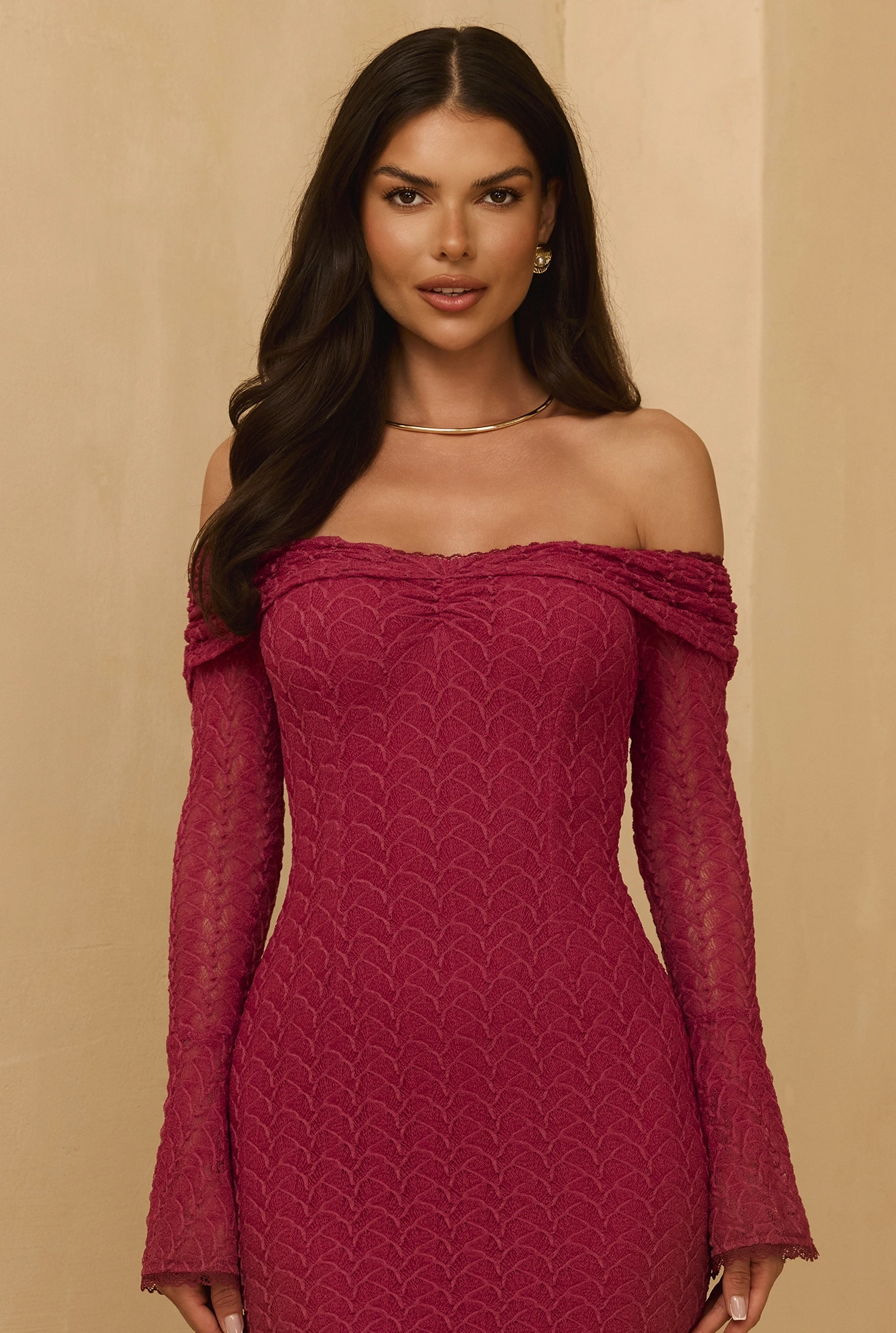 Zorika - Maxi in pizzo in stile spagnolo